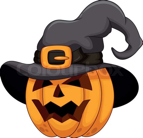 The Charming Tradition of the Halloween Pumpkin with Witch Hat